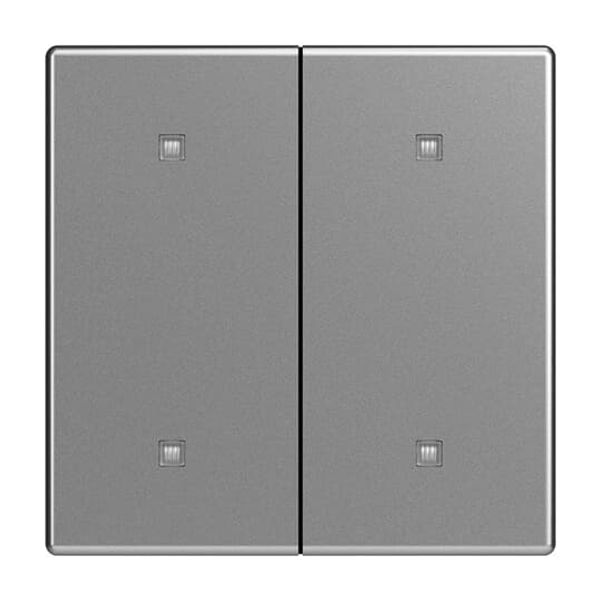 2570-20-866 Rocker for Switch/push button Two-part rocker stainless steel - Pure Stainless Steel image 13