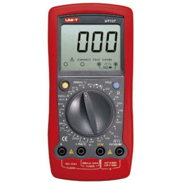 Multimeter UT107 CATIII, CATII frequency, temperature, continuity buzzer, diode UNI-T image 1