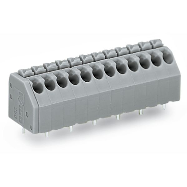 PCB terminal block push-button 1.5 mm² light gray image 5