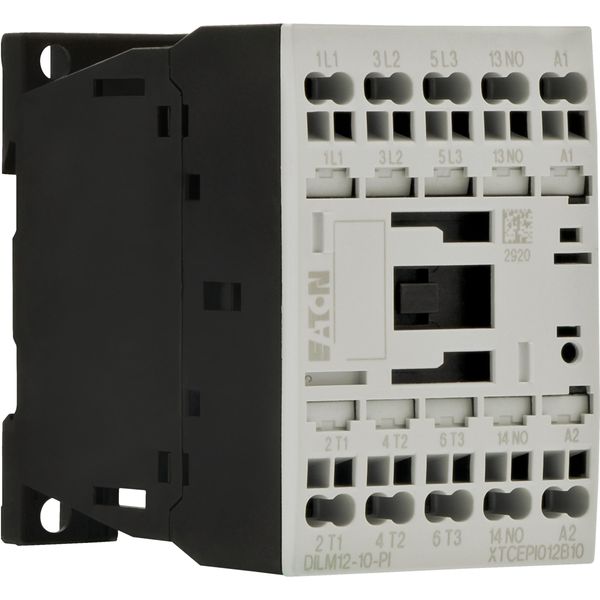 Contactor, 3 pole, 380 V 400 V 5.5 kW, 1 N/O, 42 V 50 Hz, 48 V 60 Hz, AC operation, Push in terminals image 14