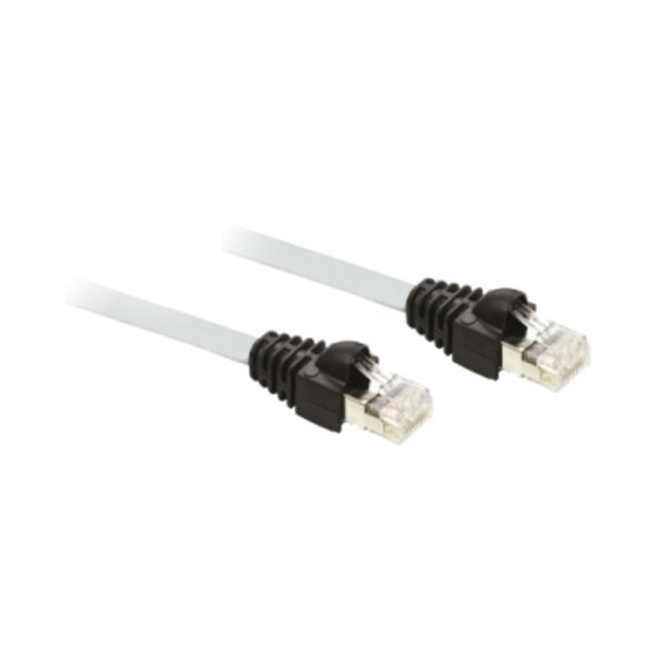 cable for Modbus serial link - 2 x RJ45 - cable 0.3 m image 2