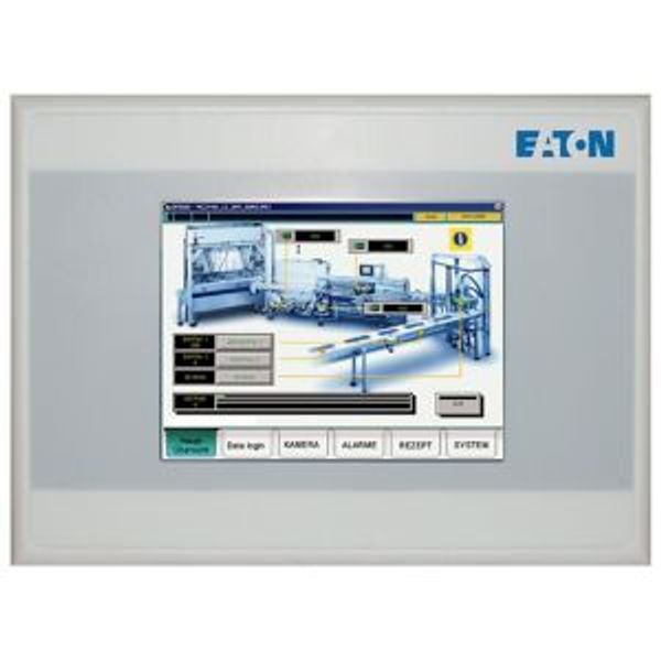Touch panel, 24 V DC, 3.5z, TFTcolor, ethernet, RS232, CAN, (PLC) image 12
