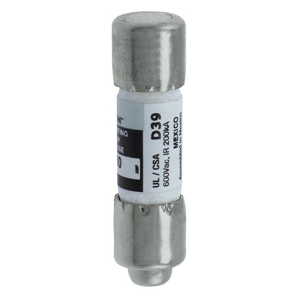 Fuse-link, LV, 0.4 A, AC 600 V, 10 x 38 mm, 13⁄32 x 1-1⁄2 inch, CC, UL, time-delay, rejection-type image 10