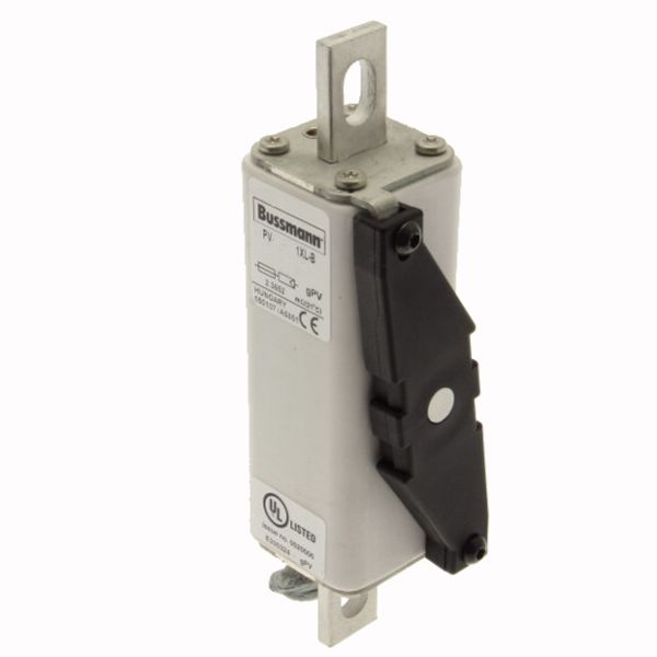 Fuse-link, high speed, 80 A, DC 1000 V, NH1, gPV, UL PV, UL, IEC, dual indicator, bolted tags image 3