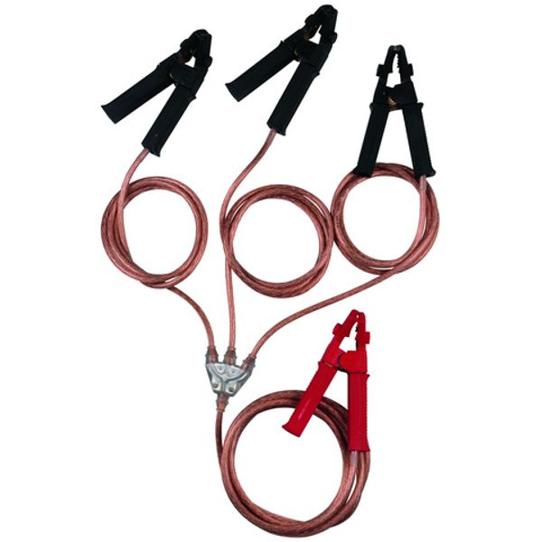 Equipotential bonding device 3+1 with pole tongs 3x black 1x red D 5-2 image 1