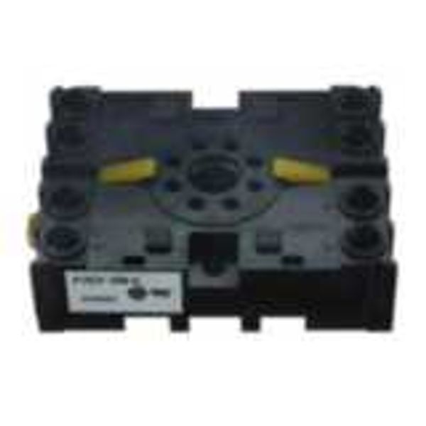Socket, DIN rail/surface mounting, 8-pin, screw terminals image 3