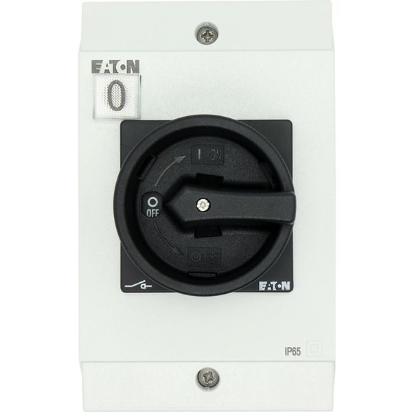 SUVA safety switches, T3, 32 A, surface mounting, 2 N/O, 2 N/C, STOP function, with warning label „safety switch”, Indicator light 230 V image 4