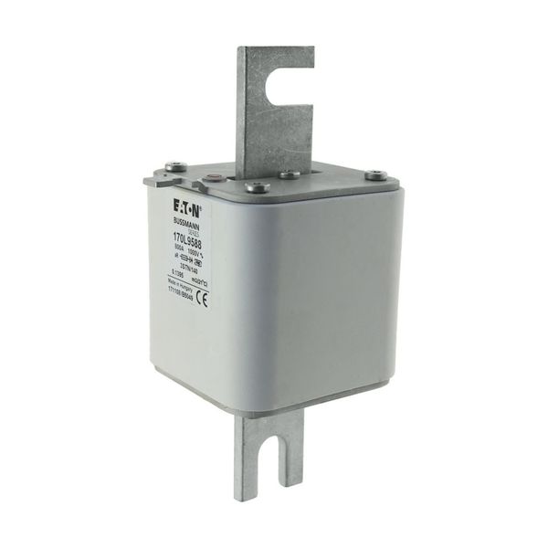 Fuse-link, high speed, 800 A, AC 1000 V, Size 3, 76 x 92 x 171 mm, aR, IEC, single indicator image 7