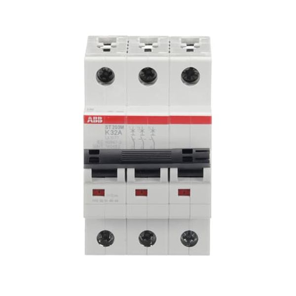 ST203M-K32 Miniature Circuit Breaker - 3P - K - 32 A image 1