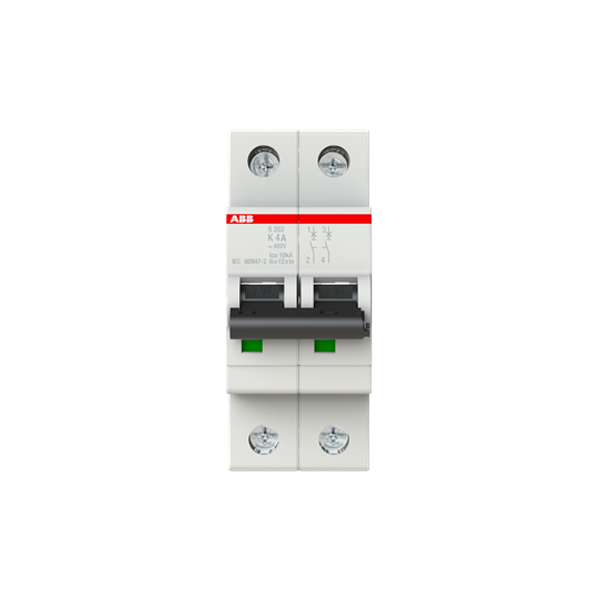 S202-K4 Miniature Circuit Breaker - 2P - K - 4 A image 5