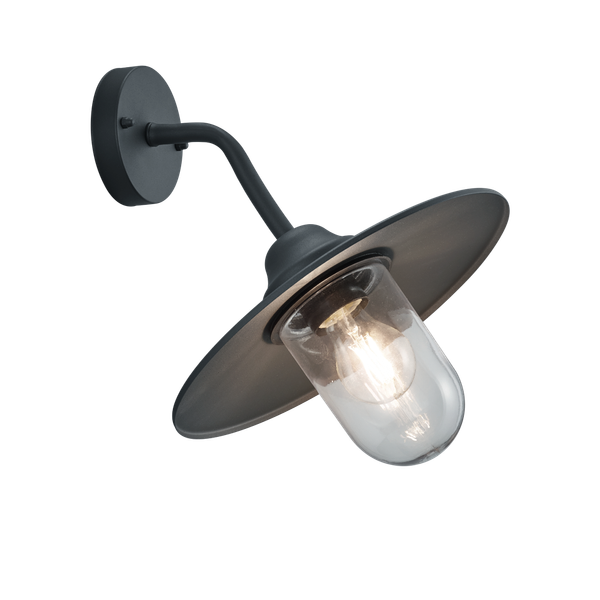 Brenta wall lamp E27 anthracite image 1