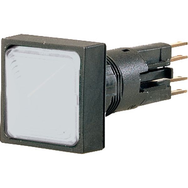 Indicator light, raised, white image 1