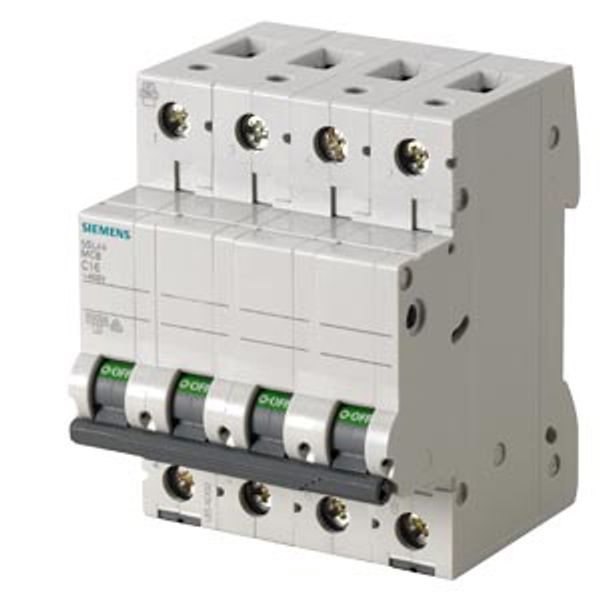 Miniature circuit breaker 400 V 10kA, 4-pole, B, 4A image 2