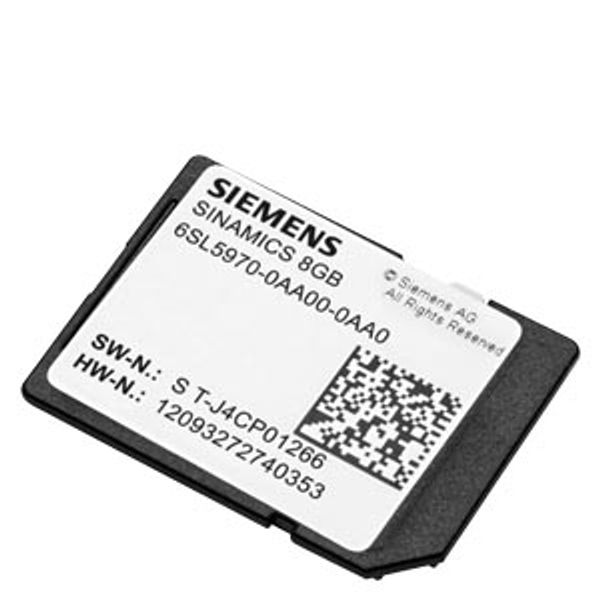 SINAMICS SD card 8 GB, empty image 1