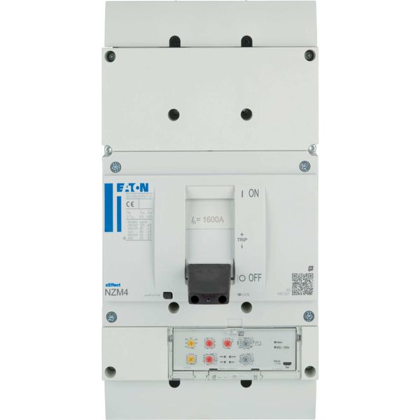 NZM4 PXR20 circuit breaker, 1600A, 3p, Screw terminal, earth-fault protection image 7