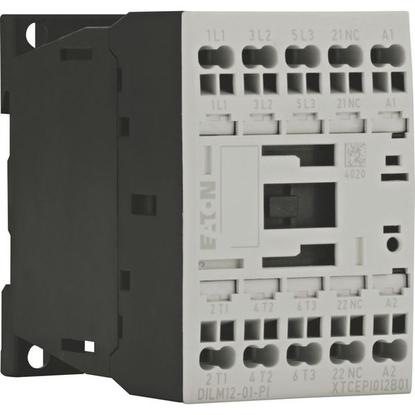 Contactor, 3 pole, 380 V 400 V 5.5 kW, 1 NC, 42 V 50 Hz, 48 V 60 Hz, AC operation, Push in terminals image 15