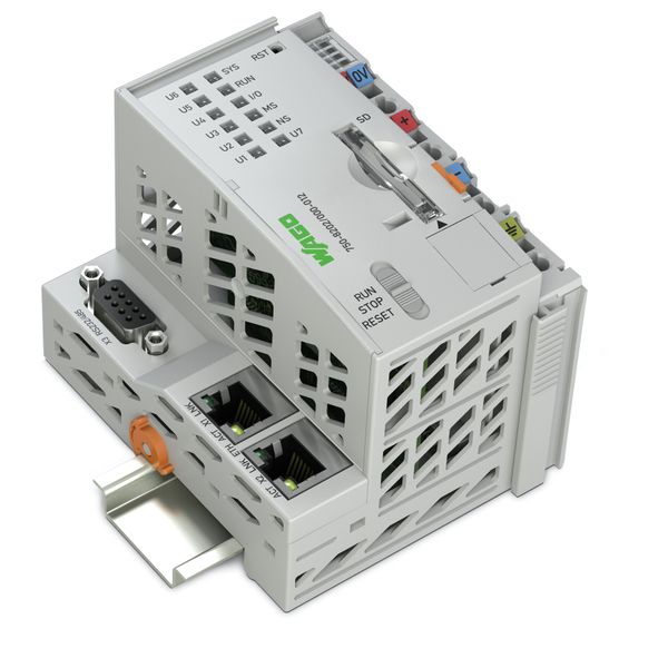 Controller PFC200;FG2;2 x ETHERNET, RS-232/-485;light gray image 1