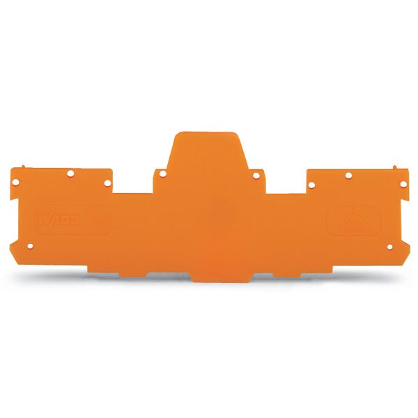 Separator plate 1.1 mm thick oversized orange image 2