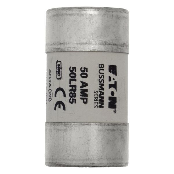 House service fuse-link, low voltage, 50 A, AC 415 V, BS system C type II, 23 x 57 mm, gL/gG, BS image 20