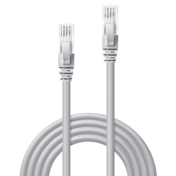 2m Cat.6 U/UTP Network Cable, Grey RJ45, M/M, 250MHz, Copper image 2