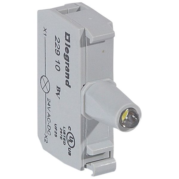 Osmoz electrical block - for illuminated head - white - 12-24 V~/= image 1