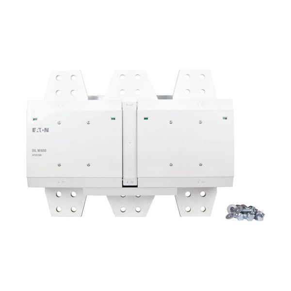 Contactor, 380 V 400 V 900 kW, 2 N/O, 2 NC, RAW 250, AC operation, Screw connection image 6