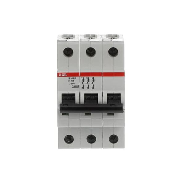 S203P-D32 Miniature Circuit Breaker - 3P - D - 32 A image 3