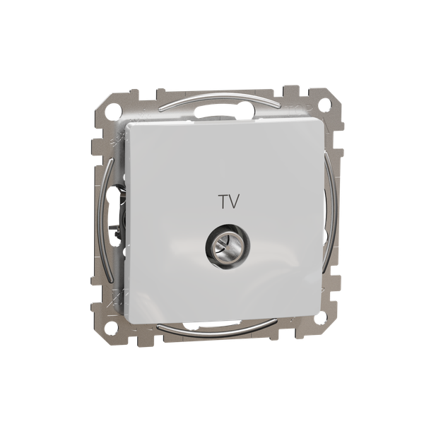 TV connector intermediate 10dB, Sedna, Aluminium image 5