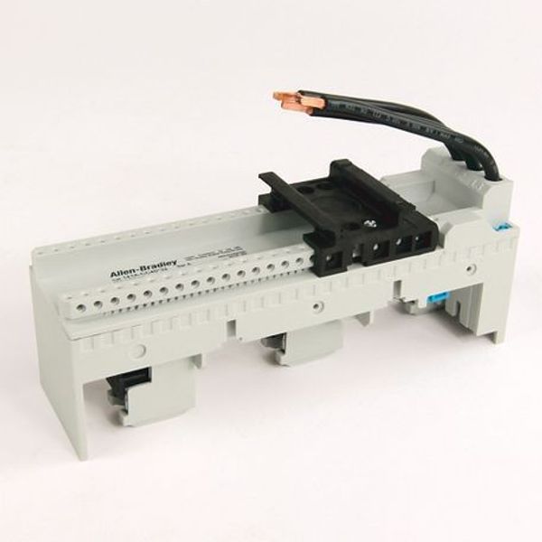 Allen-Bradley 141A-CC45R32 MCS Mounting System Adapter Modules, MCS Standard Busbar Module Compact Length, 45mm x 160mm, MCS Specific Top Hat Rail, 32 Amp image 1