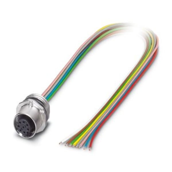 SACC-E-FS-8CON-M16/1,2 SCOX - Device connector front mounting image 1