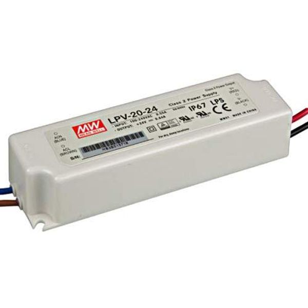AC-DC Single output LED Driver 20W 0.84A 24V IP67 image 1