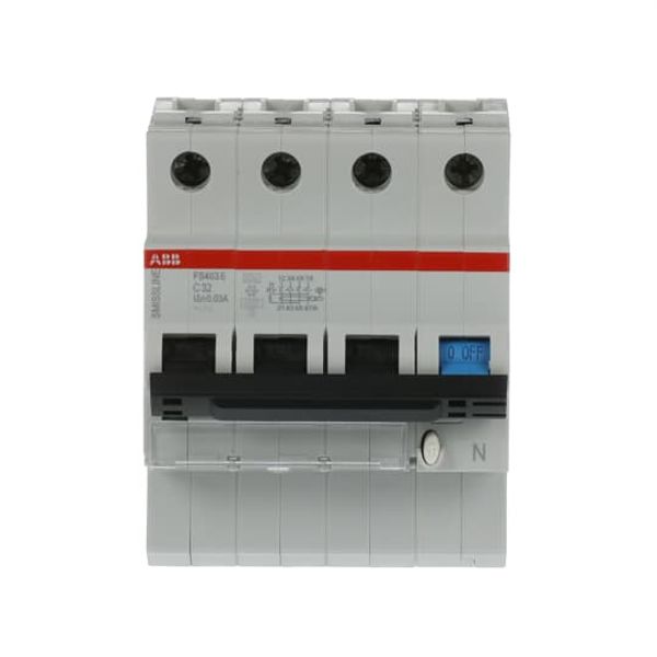 FS403E-C32/0.03 Residual Current Circuit Breaker with Overcurrent Protection image 4