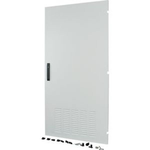 Section wide door, ventilated, right, HxW=1625x795mm, IP42, grey image 2