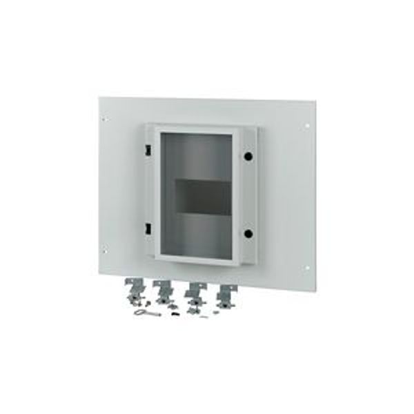Front plate, NZM4, 4p, fixed, W=800mm, IP55, grey image 4