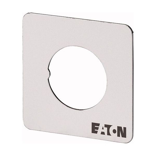 Front plate, For use with T5B, T5, P3, 84 x 84 (for frame 88 x 88) mm, Blank, can be engraved image 4