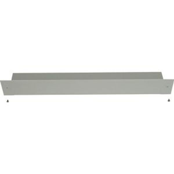 Plinth, front plate for HxW 200 x 600mm, grey image 2