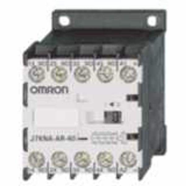 Mini contactor relay, 4-pole (4 NO), 10 A AC1 (up to 690 VAC), 125 VDC image 1