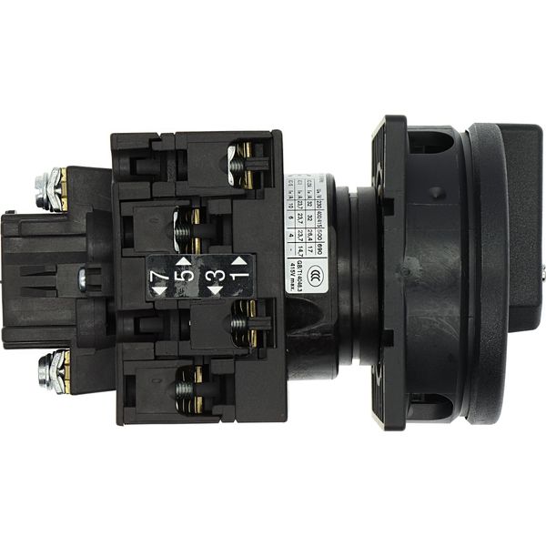 SUVA safety switches, T3, 32 A, flush mounting, 2 N/O, 2 N/C, STOP function, with warning label „safety switch” image 14