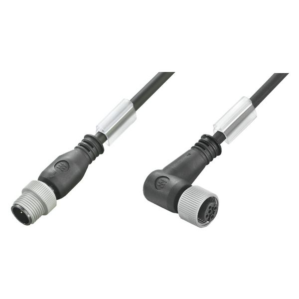 Sensor-actuator Cable (assembled), Connecting line, M12 / M12, Number  image 2