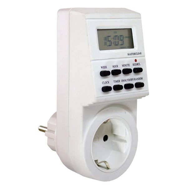 Timer IP20, digital, indoor use reliable programming, long life equipment, Energy saver 250V/ 50Hz/ 16A 3500W image 1