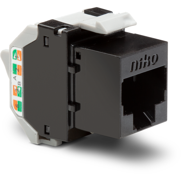 Unshielded RJ45 connector UTP Cat. 6, PoE++ ready, for bandwidths up t image 2