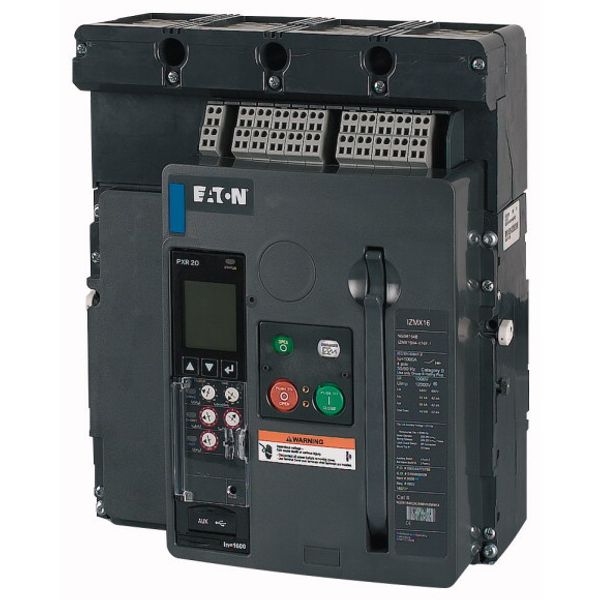 Circuit-breaker, 4 pole, 1250A, 42 kA, Selective operation, IEC, Fixed image 1