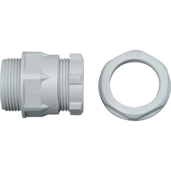 Screw connection with nut, contents: 2 p image 1