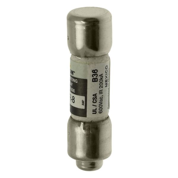 Fuse-link, LV, 8 A, AC 600 V, 10 x 38 mm, 13⁄32 x 1-1⁄2 inch, CC, UL, time-delay, rejection-type image 11