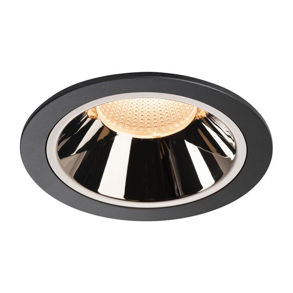 NUMINOS® DL XL, Indoor LED recessed ceiling light black/chrome 2700K 40° image 1