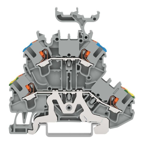 Double-deck terminal block image 1