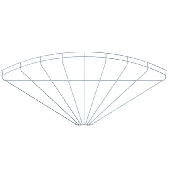 GRB 90 560 FT 90° mesh cable tray bend  55x600 image 1