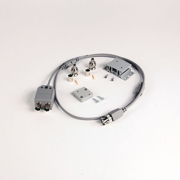 Cable, Connector, Coaxial Y-Tap, Straight, 1m, with BNC image 1