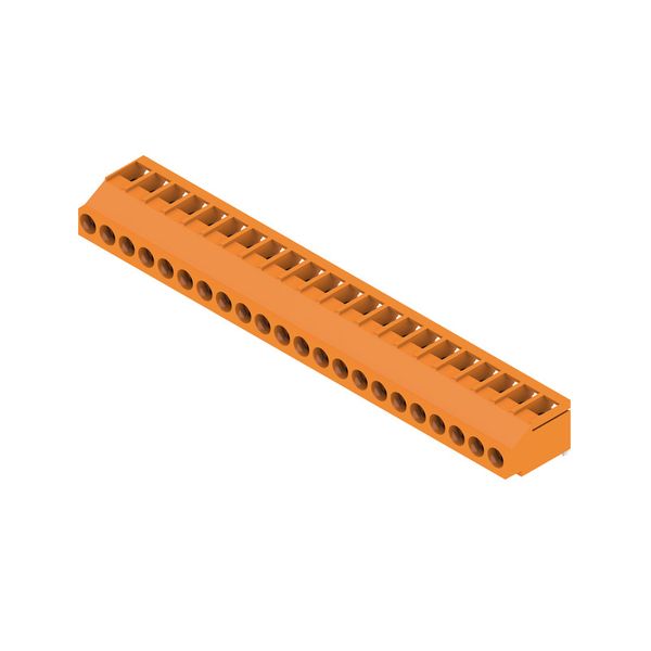 PCB terminal, 5.08 mm, Number of poles: 22, Conductor outlet direction image 2