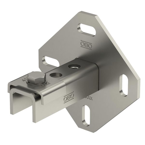 WBDHE 41 A4  Wall bracket, 134x110x102, Stainless steel, material 1.4571 A4, 1.4571 without surface. modifications, additionally treated image 1